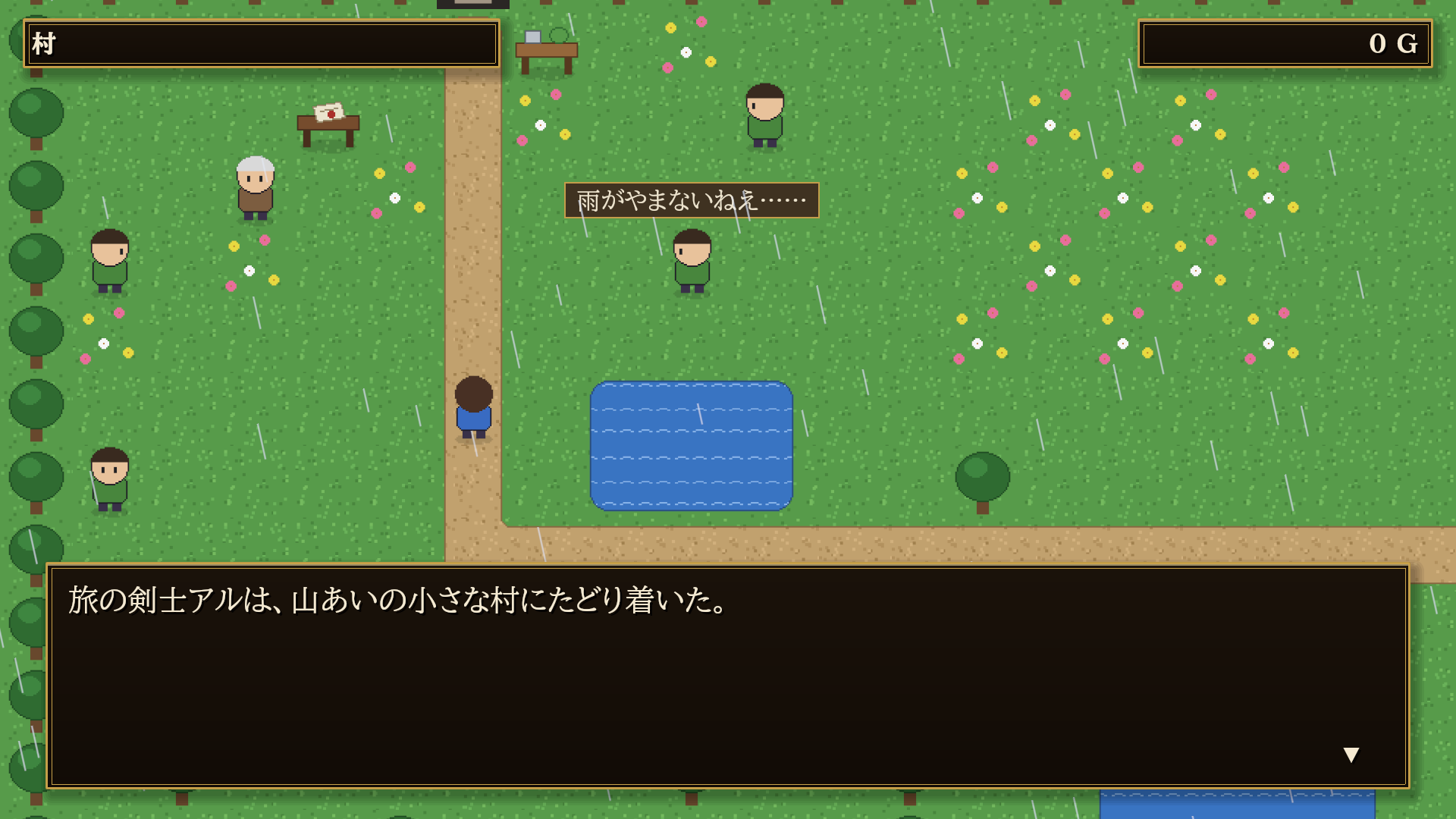 Story scenes on the map